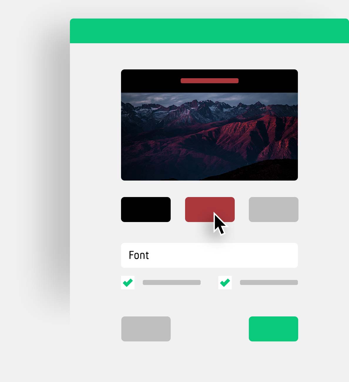 Customize fonts and colors